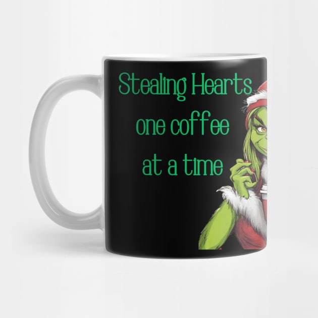 Girl grinch coffee by blaurensharp00@gmail.com